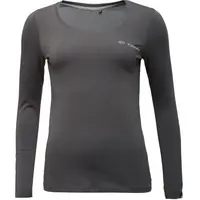 TRIMM BRAVE LADY Dámské tričko s dlouhým rukávem, tmavě šedá, velikost