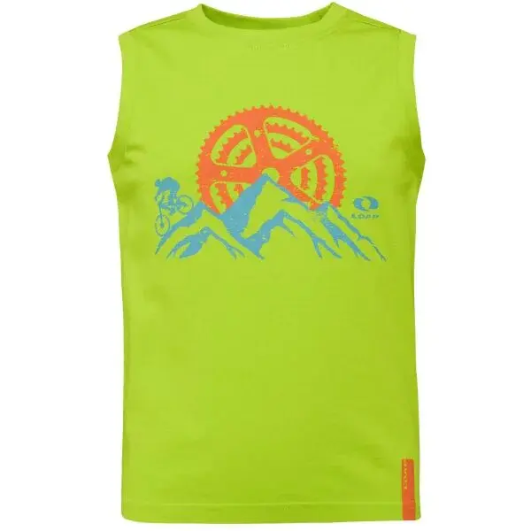 LOAP BOOMENAR Chlapecké tílko, světle zelená, velikost 134-140