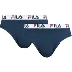 Fila MAN BRIEF 2-PACK Pánské slipy, tmavě modrá, velikost