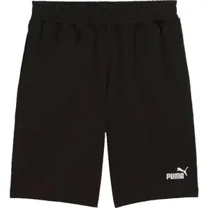 Puma ESSENTIALS NO1 LOGO JERSEY SHORTS 10 Pánské šortky, černá, velikost