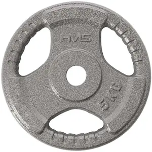 HMS HAMMERTONE 5 KG x 30 MM Litinový kotouč, stříbrná, velikost 5 KG