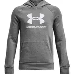 Under Armour RIVAL Chlapecká mikina, tmavě šedá, velikost M