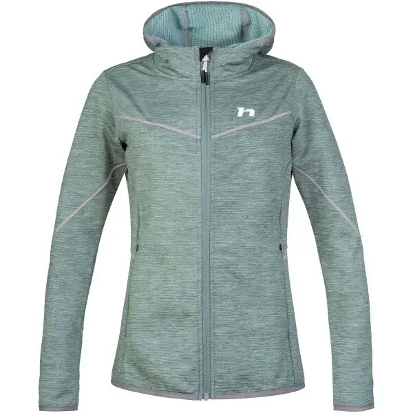 Hannah DAGNYS HOODY Dámská mikina, světle zelená, velikost