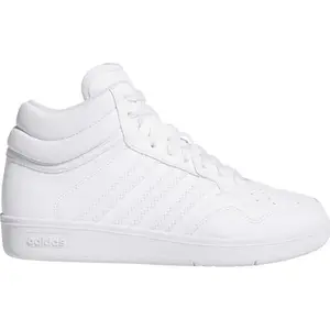 adidas HOOPS 4.0 MID J Dětské kotníkové tenisky, bílá, velikost 38 2/3