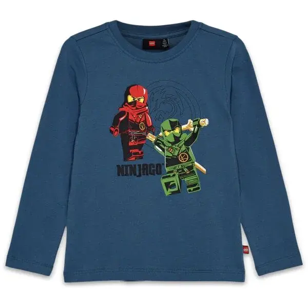 LEGO&reg; kidswear LWTANO 607 Chlapecké tričko s dlouhým rukávem, modrá, velikost