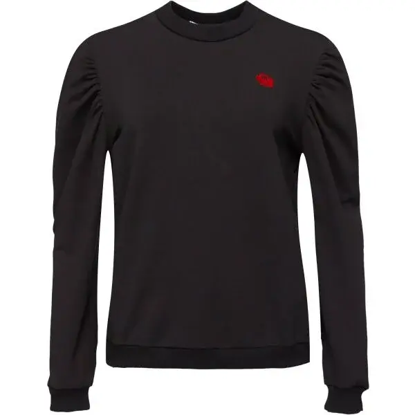 ROMADE ZUZBOS Dámská mikina, černá, velikost