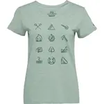 Northfinder CANDICE Dámské outdoorové triko, světle zelená, velikost