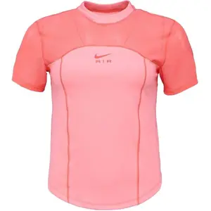 Nike DRI-FIT AIR Dámské tréninkové tričko, růžová, velikost