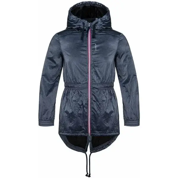 LOAP LOPARKA Dívčí parka, tmavě modrá, velikost 112-116