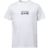 Converse CTAS TAG TEE Pánské tričko, bílá, velikost