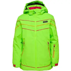 TRIMM RITA Dívčí lyžařská bunda, reflexní neon, velikost