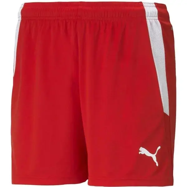 Puma TEAMLIGA SHORTS W Dámské fotbalové trenky, červená, velikost