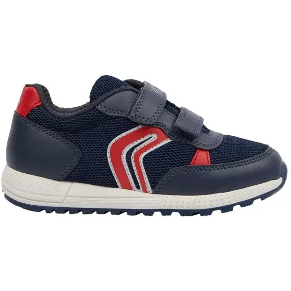 Geox ALBEN Chlapecké volnočasové boty, tmavě modrá, velikost