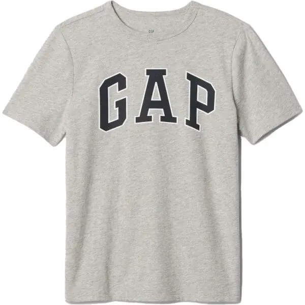 GAP V-BAS LOGO Chlapecké tričko, šedá, velikost