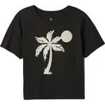 GAP V-SS Dívčí tričko, černá, velikost