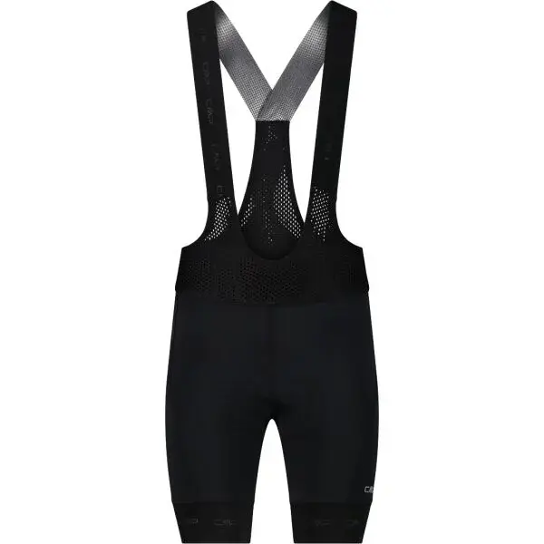 CMP MAN BIKE BIB Pánské cyklistické kraťasy, černá, velikost