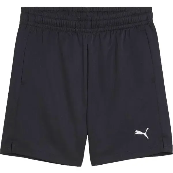 Puma TAD ESSENTIALS WOVEN SHORTS B Chlapecké sportovní trenýrky, tmavě modrá, velikost