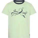 DIDRIKSONS MYNTA Chlapecké tričko, světle zelená, velikost