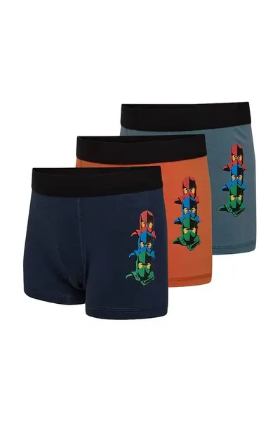 Dětské boxerky Lego LWAGAN 703 3-pack více barev, 11010940