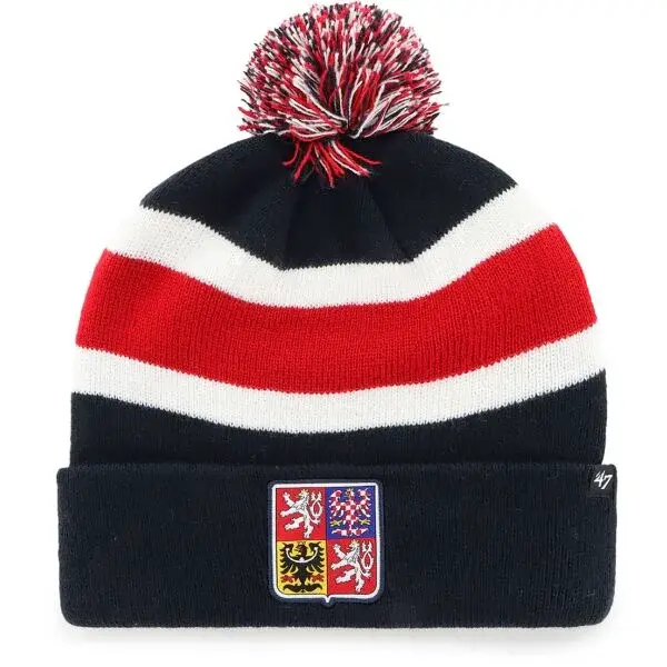 47 ČR TEAM BREAKAWAY CUFF KNIT Zimní čepice, tmavě modrá, velikost UNI