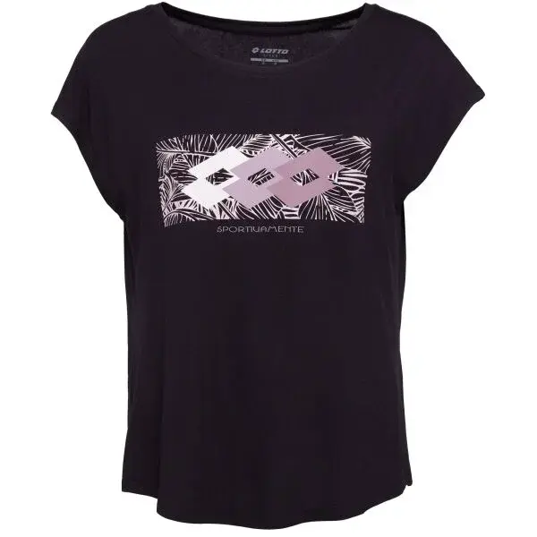 Lotto TROPICAL TEE III Dámské triko, černá, velikost