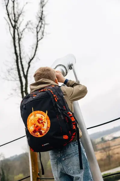 Dětský batoh Lego NINJAGO černá barva, velký, 10030