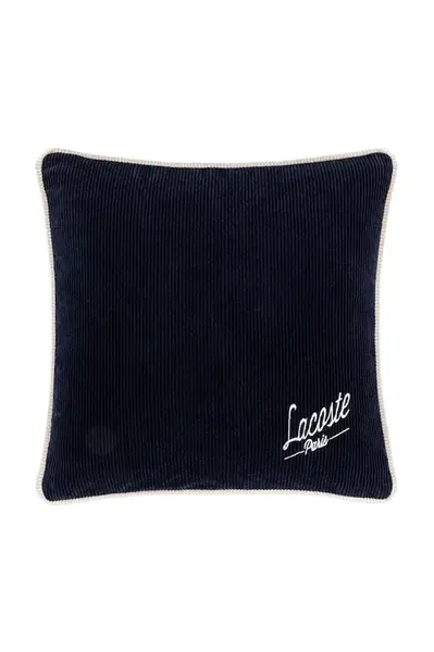 Bavlněný povlak na polštář Lacoste L VELVET Marine 45 x 45 cm tmavomodrá barva