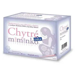 Chytré Miminko Methylfolát 2 S Dha Tbl.60+cps.60