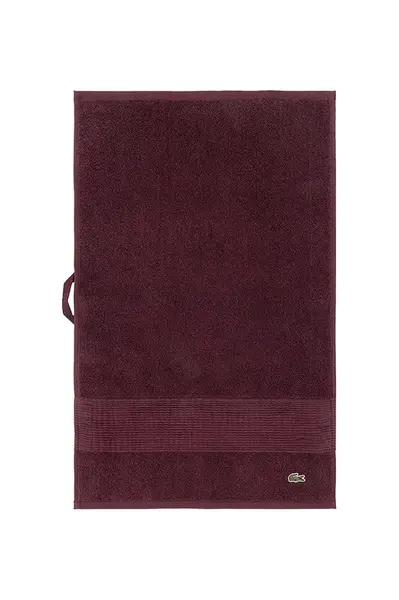 Malý bavlněný ručník Lacoste L LECROCO Bordeaux 40 x 60 cm