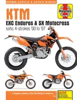 KTM EXC Enduros & SX Motocross sohc 4-strokes (00 - 07) - Haynes Publishing
