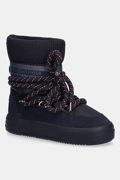 Sněhule Tommy Hilfiger TOMMYTECH RWB SNOWBOOT WARM