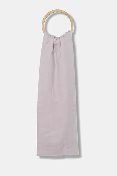 Šála s přídavkem vlny BOSS Joely_60*190