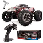 RC Auto na Diaľkové Ovládanie - RC Q901 Brushless Auto na Diaľkové Ovládanie 1:16, 2.4G 4CH, Rýchlosť 52km/h, Červené