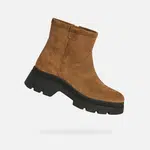 Světle hnědá dámská kotníková obuv Geox Pluette - Dámské