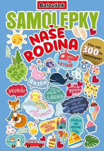 Samolepkový sešit Naše rodina