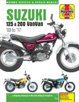 Suzuki RV125/200 VanVan (03 - 17) Haynes Repair Manual - Phil Mather