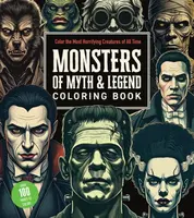 Monsters of Myth and Legend Coloring Book - Editors of Chartwell Books