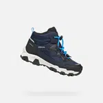 Dark blue boys' sneakers Geox Magnetar B ABX - Boys