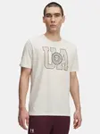 Men's Under Armour UA COLLEGE CREST LOGO SS-BRN - Men's T-Shirt