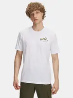 Men's Under Armour UA 60/40S BODY SHOP SS-WHT - Men's T-Shirt