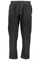 GIAN MARCO VENTURI BLACK MEN'S PANTS