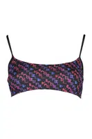 KARL LAGERFELD SWIMSUIT PARTS ABOVE WOMAN BLACK