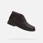 Brown men's ankle boots Geox Spherica EC1 - Men