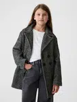 GAP Children's tweed coat with wool blend - Girls