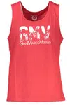 GIAN MARCO VENTURI MEN'S RED TANK TOP