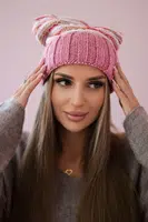 Women's cap Feba K330 dark pink