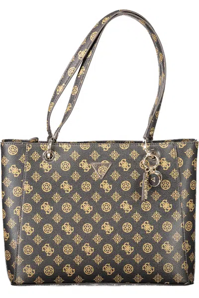 GUESS JEANS WOMEN'S BAG BROWN
