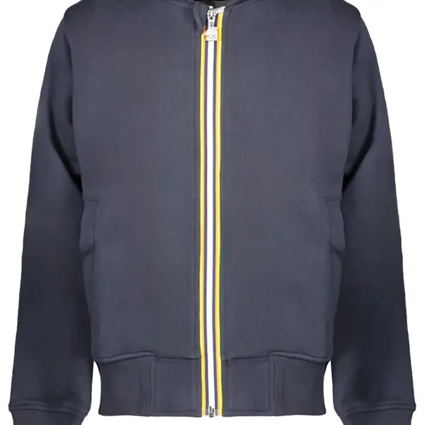 K-WAY ZIP SWEATSHIRT FOR CHILDREN BLUE