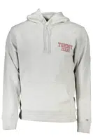TOMMY HILFIGER MEN'S ZIP-UP SWEATSHIRT GREY
