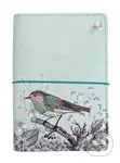 Diář: Ptáček na větvičce kroužkový M s vyměnitelným kalendáriem